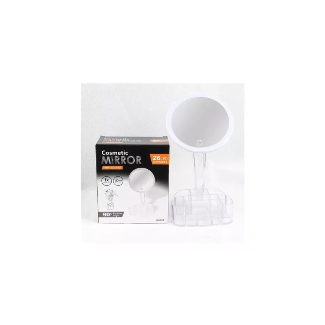 Espejo Luz Led Con Organizador