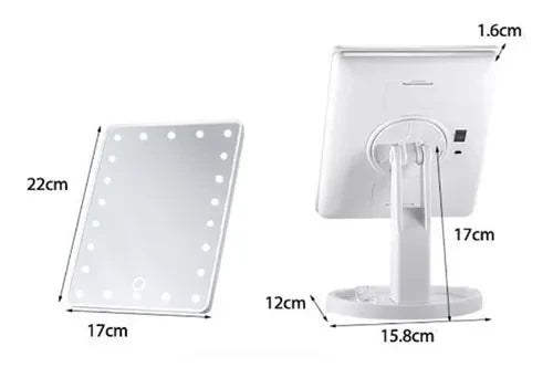 Espejo Luz Led Tactil